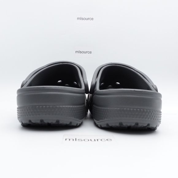 SLD NEW Size 11 Men's Crocs Classic Clogs 10001-0DA Gray - Picture 5 of 7